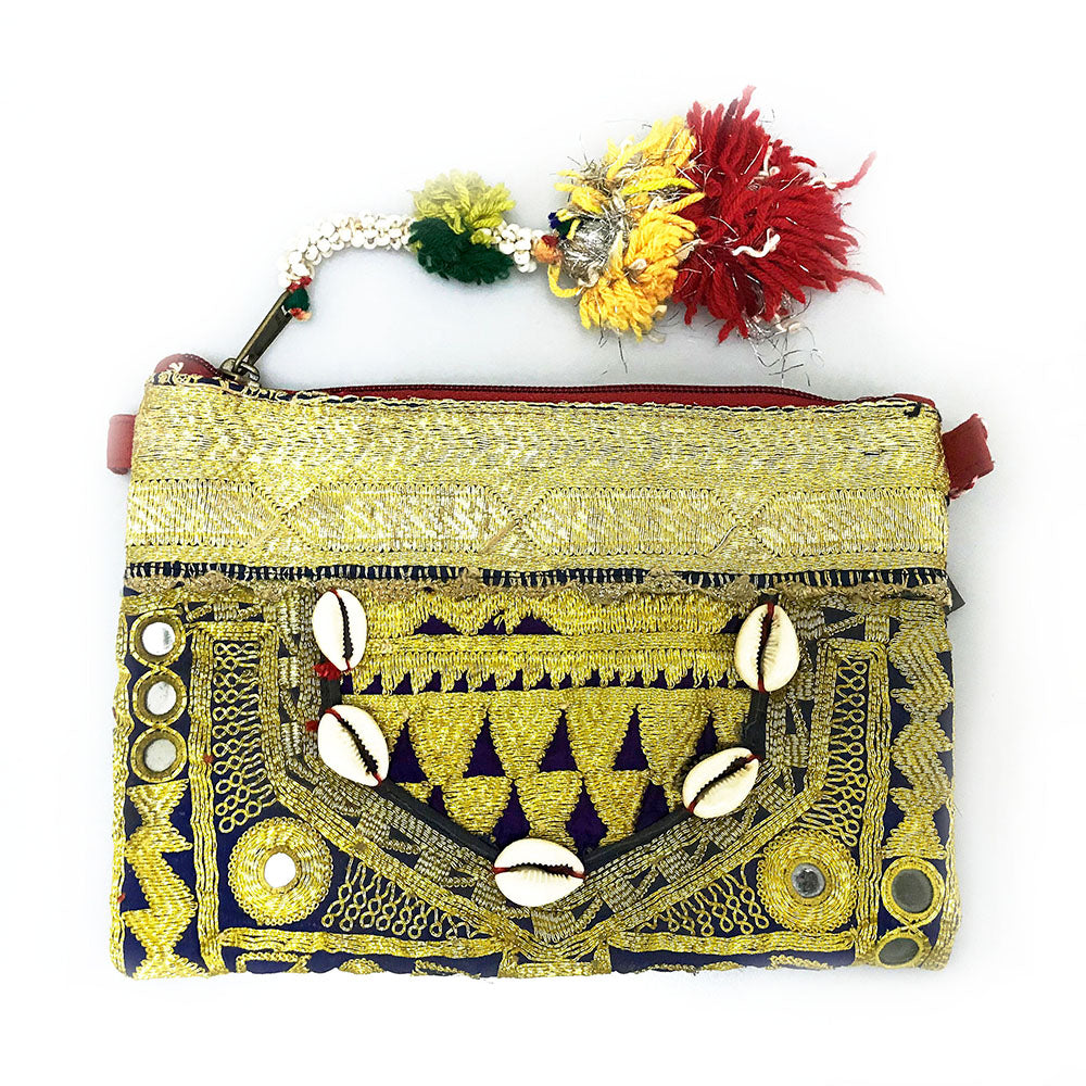 colourful clutch bags