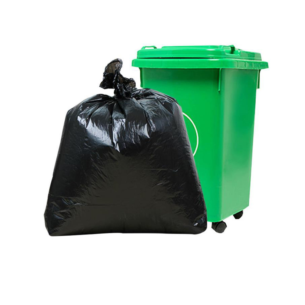 extra large black garbage bags