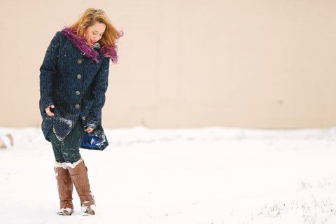Shearling-lined footwear is a major winter boot trend in 2019