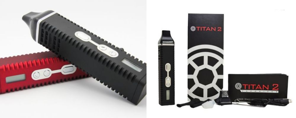 The Titan 2 Dry Herb Vaporizer Kit