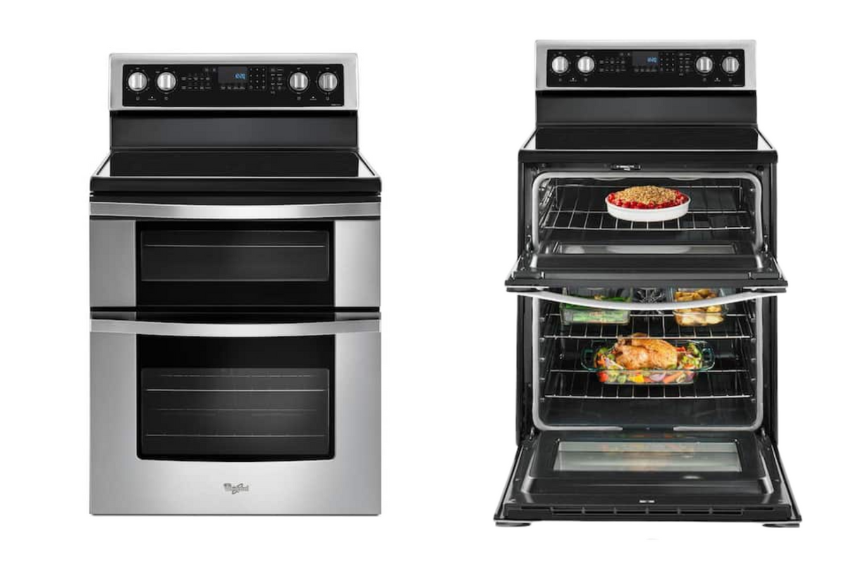 Whirlpool Double Oven Electric range (True Convection) BESTSMART OUTLET