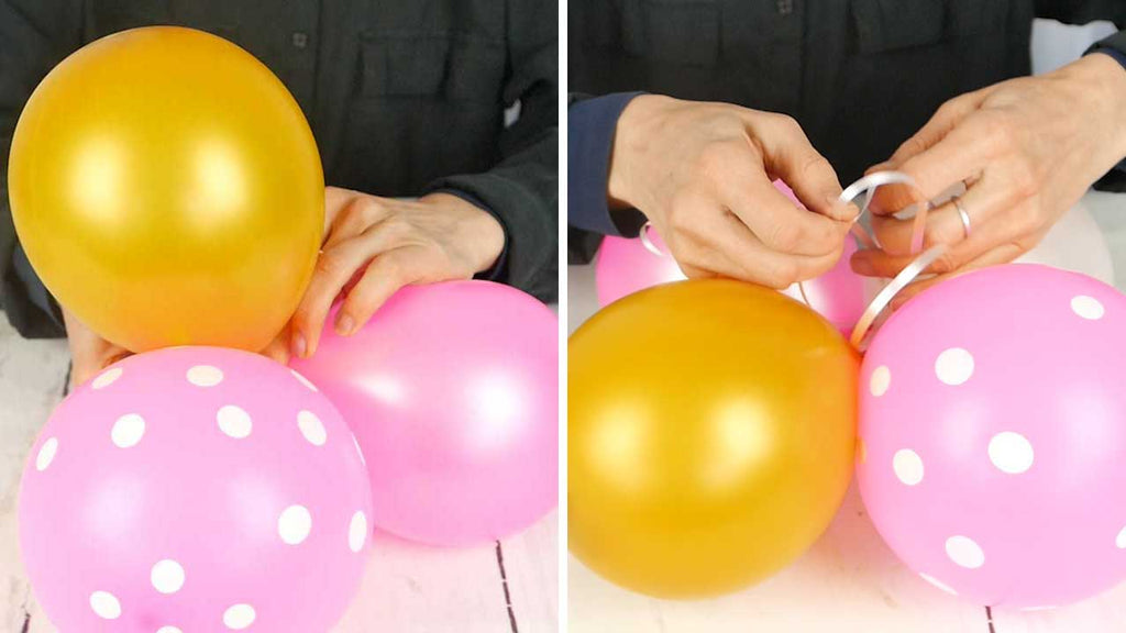 How To Make a Balloon Table Runner for your Party | Balsa Circle