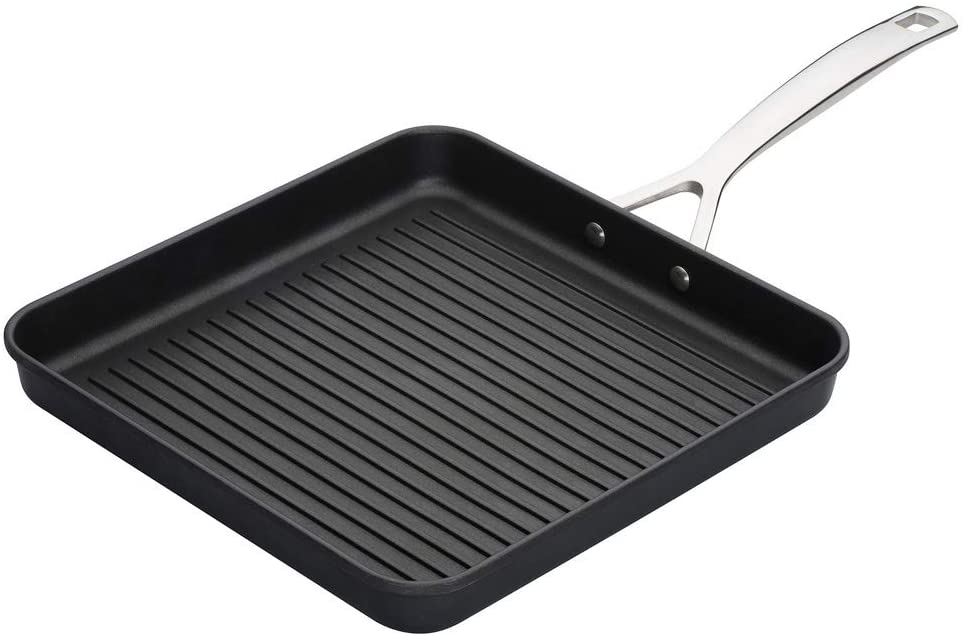 voordeel klep Lodge Le Creuset Toughened Nonstick PRO 11" Square Grill Pan – Atlanta Grill  Company