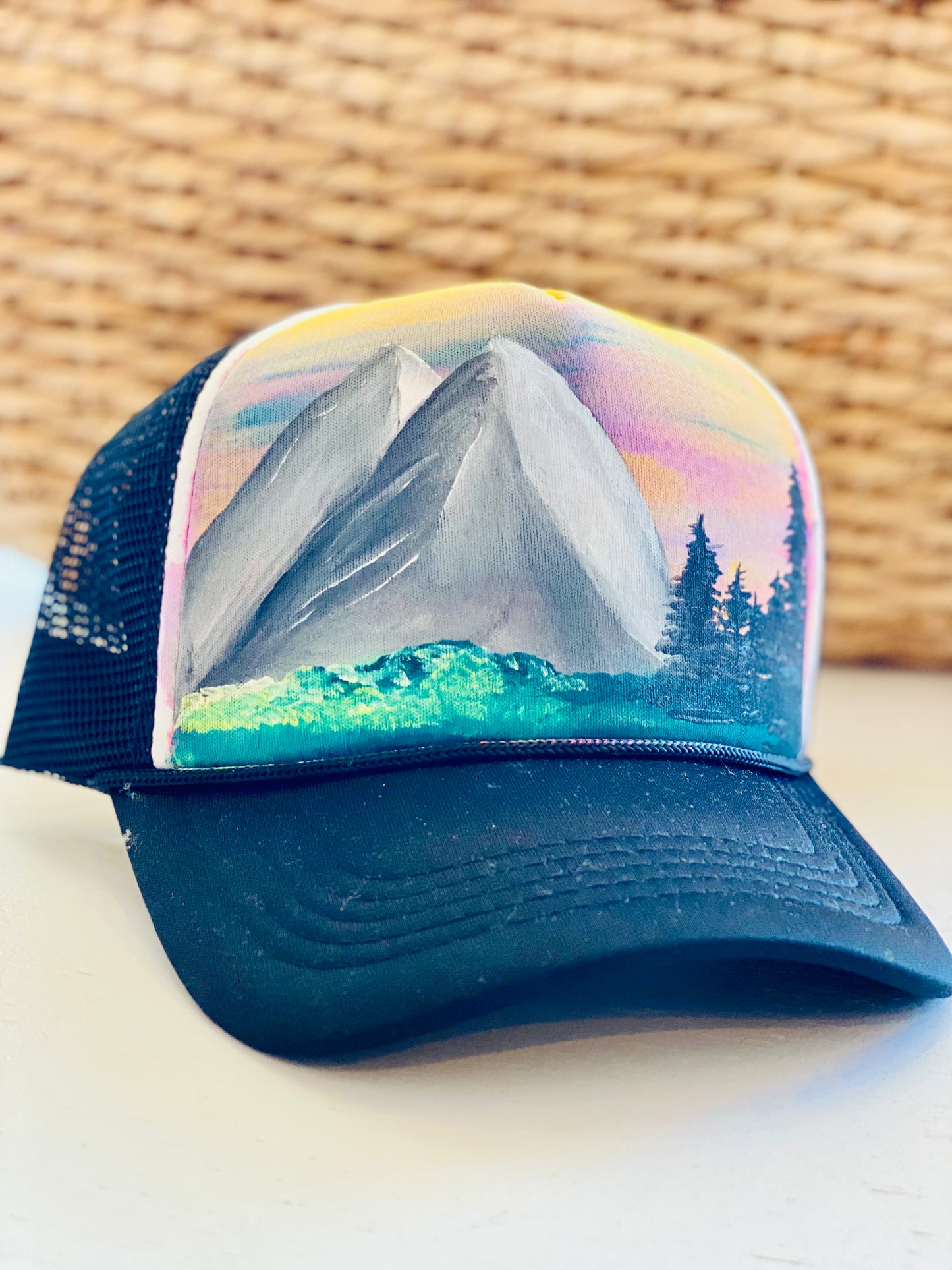 Painted Trucker Hats