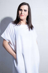 Alexa Ford wearing Kadhi Cotton Dress by Patrizia Montanari