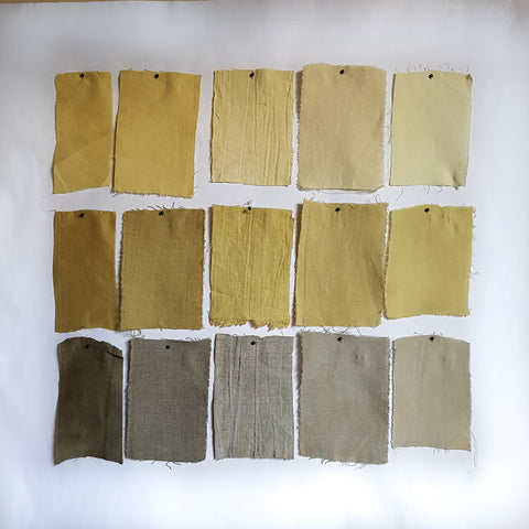 Rosemary Dye Samples