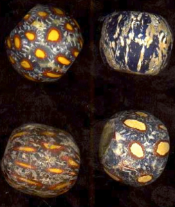 4 ancient Jatim beads