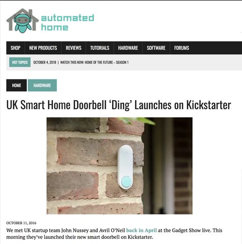 Ome Smart Doorbell Feature in Automated Home