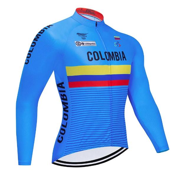 colombia long sleeve jersey