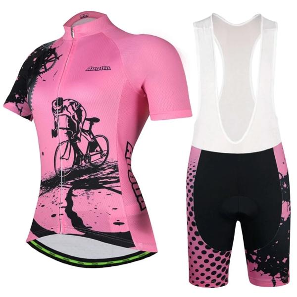 pink bike jersey