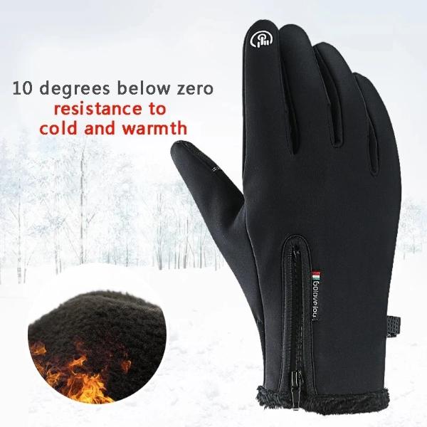 waterproof windproof cycling gloves