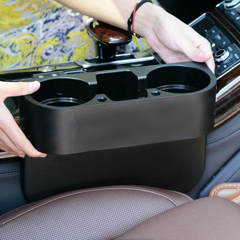 support pour lunettes de soleil bleu support pour gobelet de voiture rotatif à 360 ° réglable multifonction boîte de rangement 3 en 1 MASO Porte-gobelet de voiture