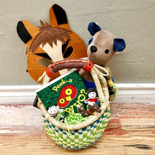 Easter Basket local delivery mckinney dallas fair trade little boy