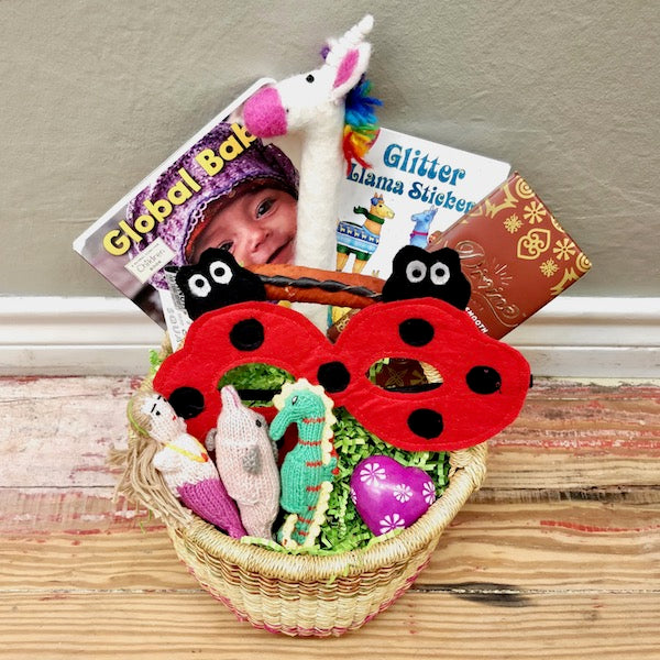 Easter Basket local delivery mckinney dallas fair trade little girl