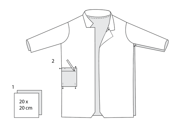 How to draw the pocket