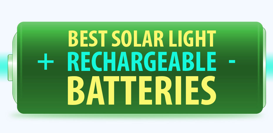 best solar rechargeable batteries