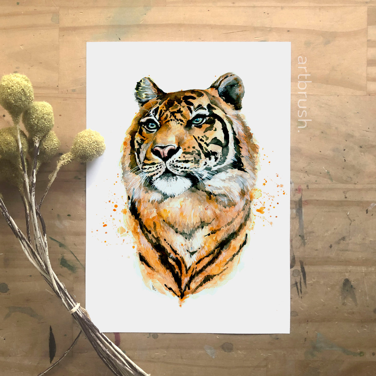 tiger print procreate brush free