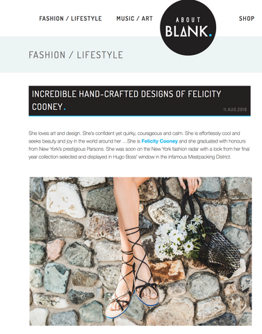 About.Blank, Australian Fashion Blog, Felicity Cooney