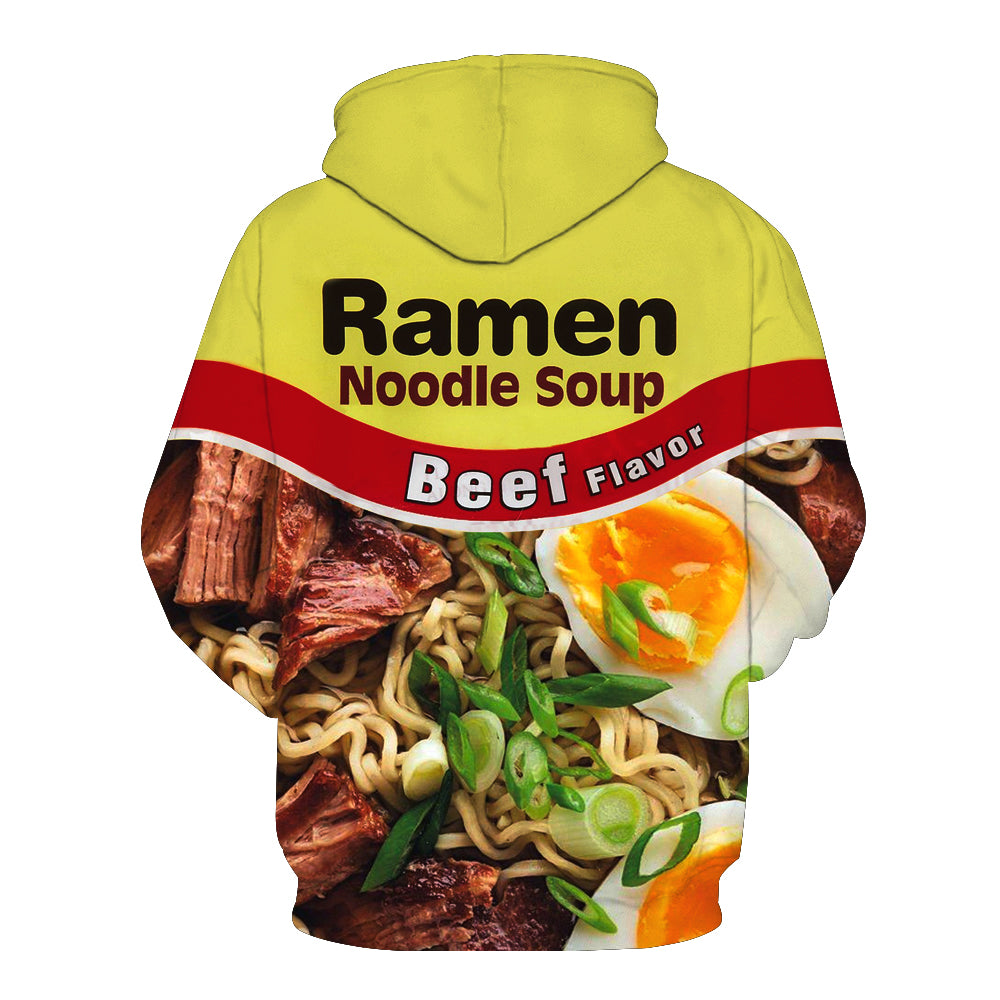 ramen noodle hoodie and sweatpants