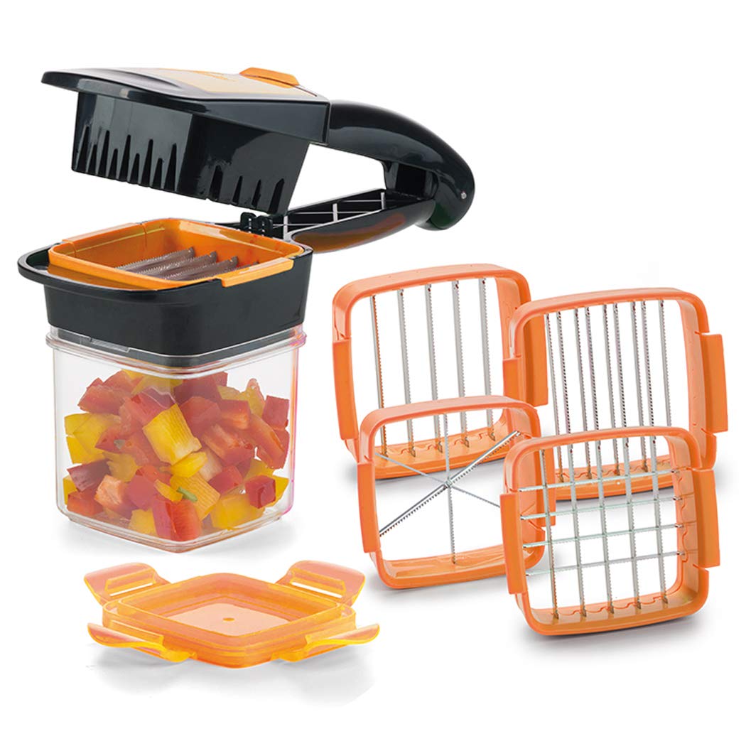 Dijk Huiskamer Bedrijf Nicer Dicer Quick with Food Container [Free Shipping] Lowest Price  Guarantee – JGCWorker