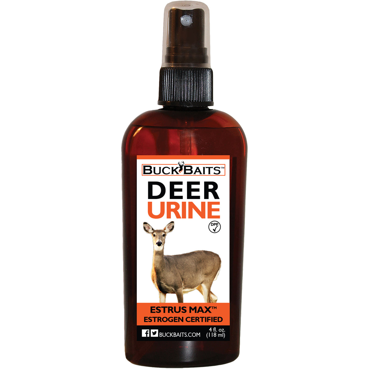 Buck Baits™ Lab Certified Estrus Max Doe In Heat Peak Estrogen Deer Urine