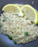 Lemon Risotto with Peas and Parm Cheese