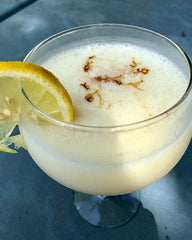 S for Coconut-Lemon Slushy