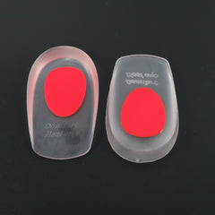 ซิลิโคนรองเท้าส้นเท้า แผ่นเจลรองส้นเท้า - Silicone Heel Cup Gel Heel Cushion Insole