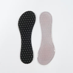 แผ่นรองพื้นรองเท้าลายจุดมีเเถบกาว - Seven Length Polka Dots Silicone Custion Stickers