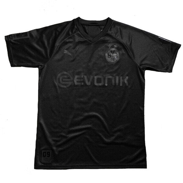 all black football kit