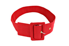 red waist belt