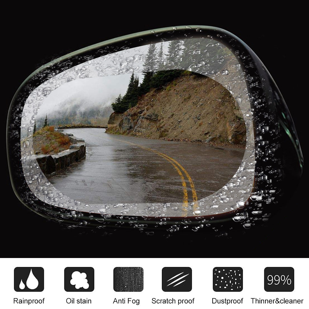 

Film protector pentru oglinda retrovizoare, anti ceață, set de 2 bucăți