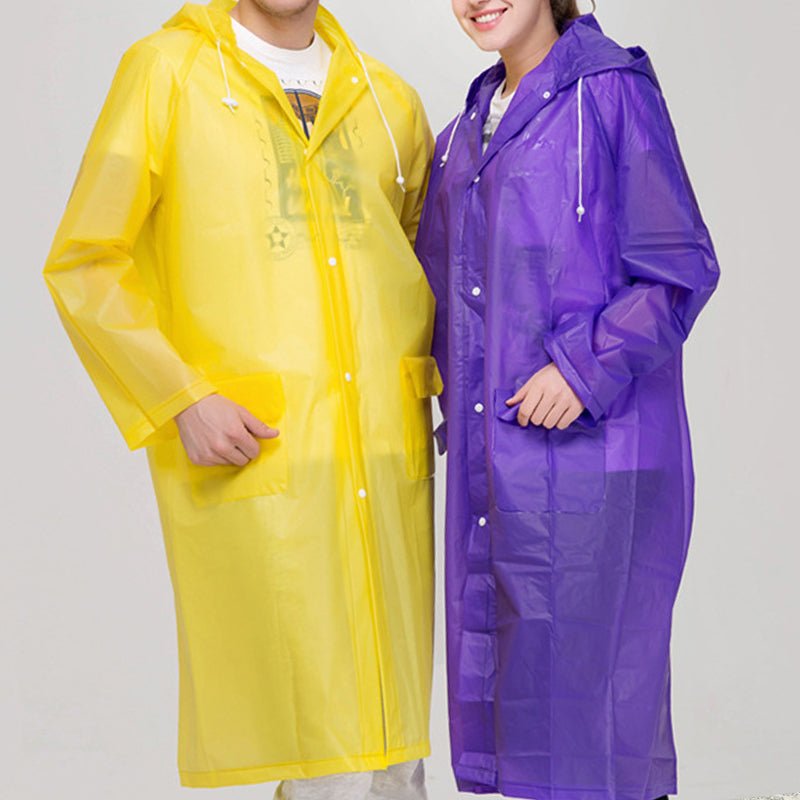

Impermeabil de ploaie pentru femei sau bărbați, protecție rezistentă la apă, din material gros ușor transparent, pentru adulți