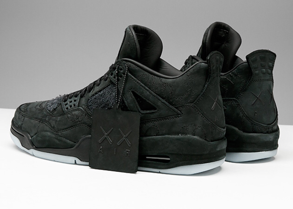 jordan kaws black