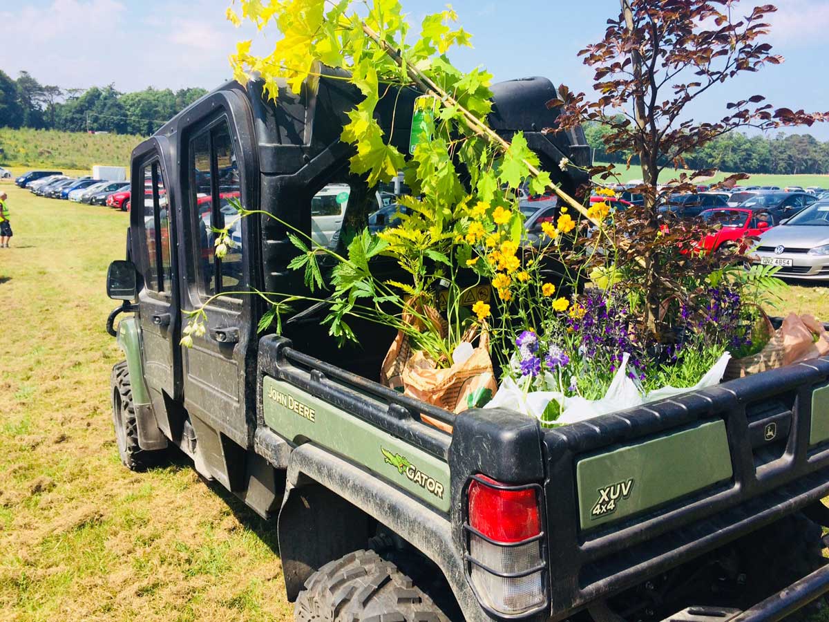 Mount Stewart Plant Delivery Buggie