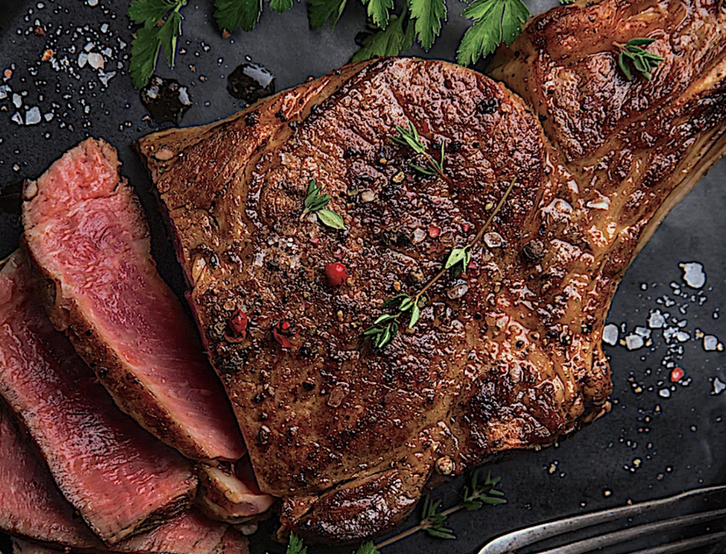 Pan-Seared, Butter-Basted Thick-Cut Steak Recipe