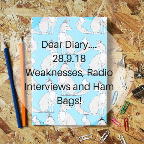 Dear Diary 28.9.18