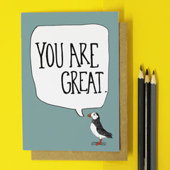 You Are Great Mother's Day Card