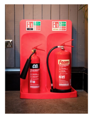Fire extinguisher stand