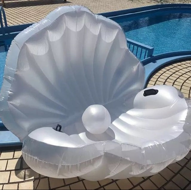 inflatable shell float