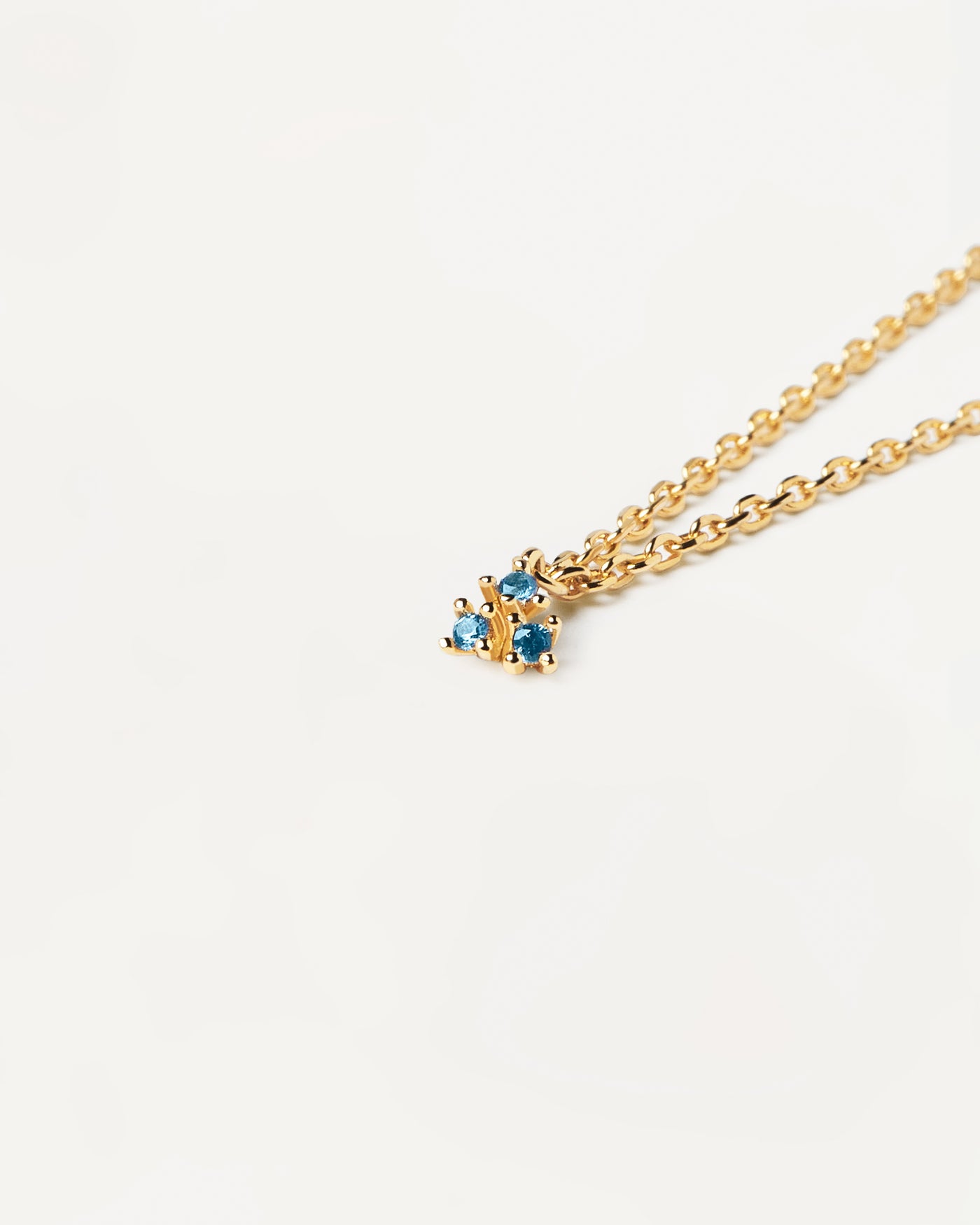 Daisy Gold Necklace - 925 sterling silver / 18K gold plating
