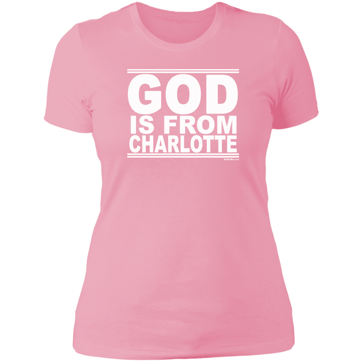 #GodIsFromCharlotte - Women's Shortsleeve Tee