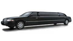 Black limousine for hire