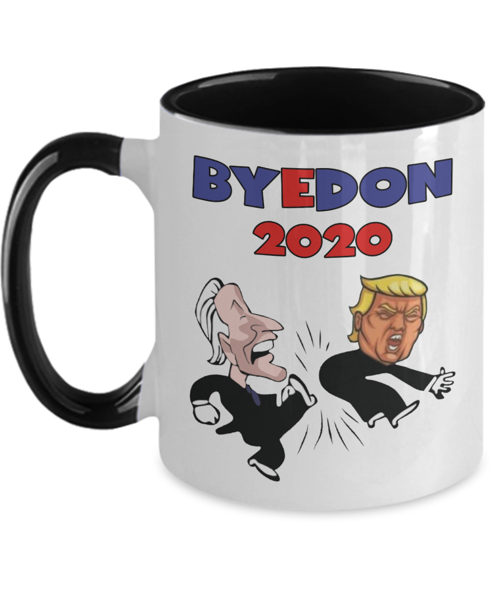 Byedon 2020 Coffee Mug Bye Don Joe Biden Donald Trump Mug Funny Cup Gift For Men