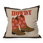 HOWDY COWGIRL PILLOW Choice of Sizes