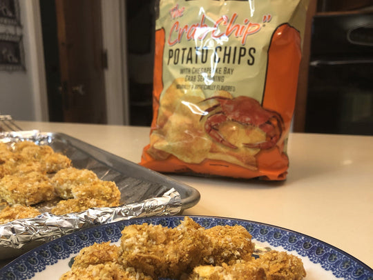 Utz Crab Chip Crusted Chicken Bites