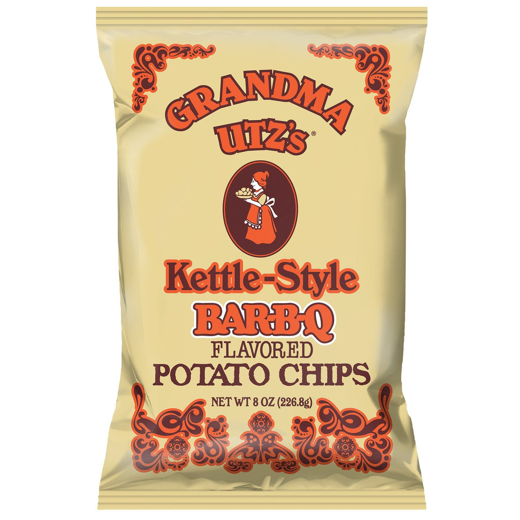 Grandma Utz Kettle Style Potato Chips Bbq Utz Quality Foods 