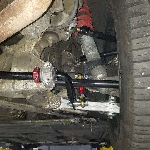 porsche 996 suspension parts installed
