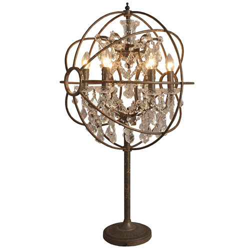 orb crystal table lamp