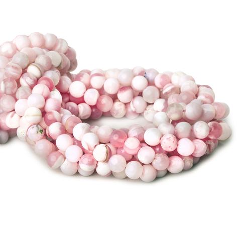 Pink opal beads